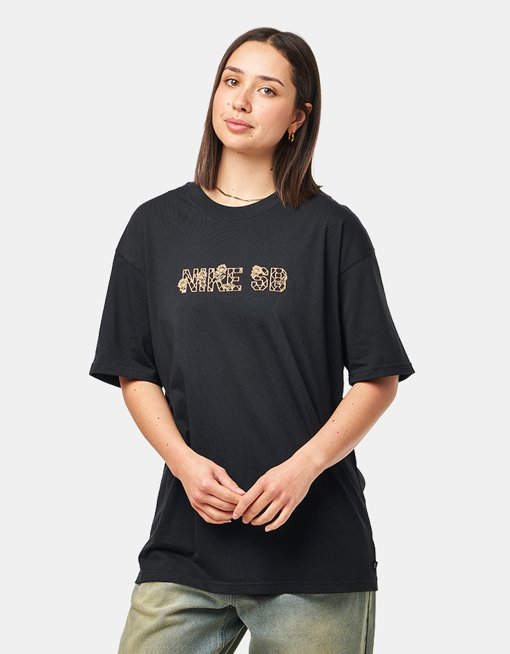 Nike SB Varsity T-Shirt - Black