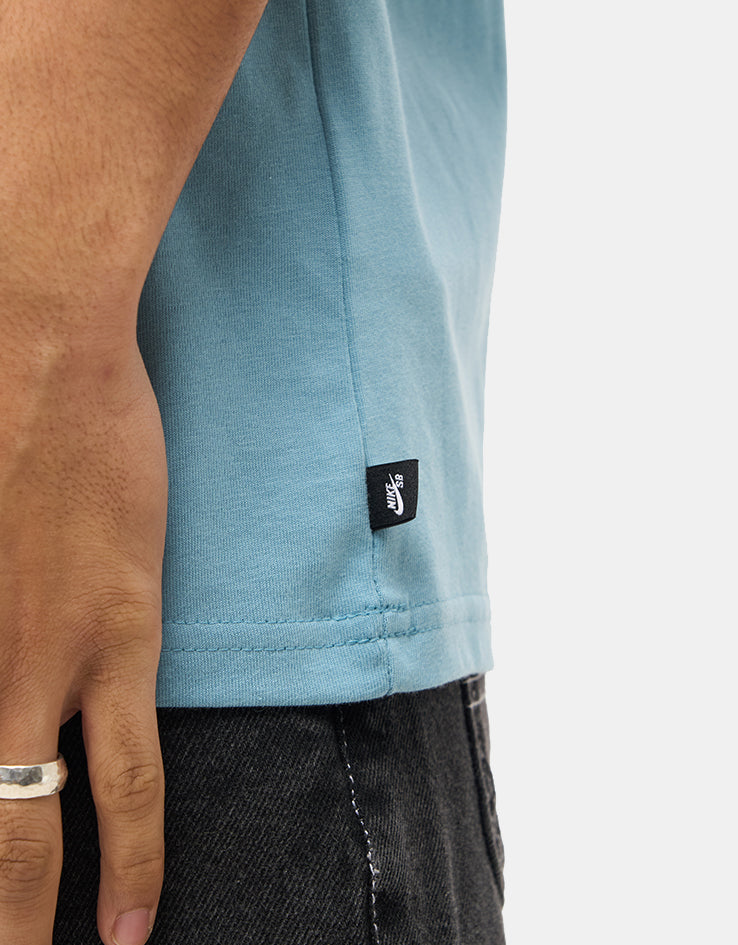 Nike SB Bus Pass T-Shirt - Denim Turquoise