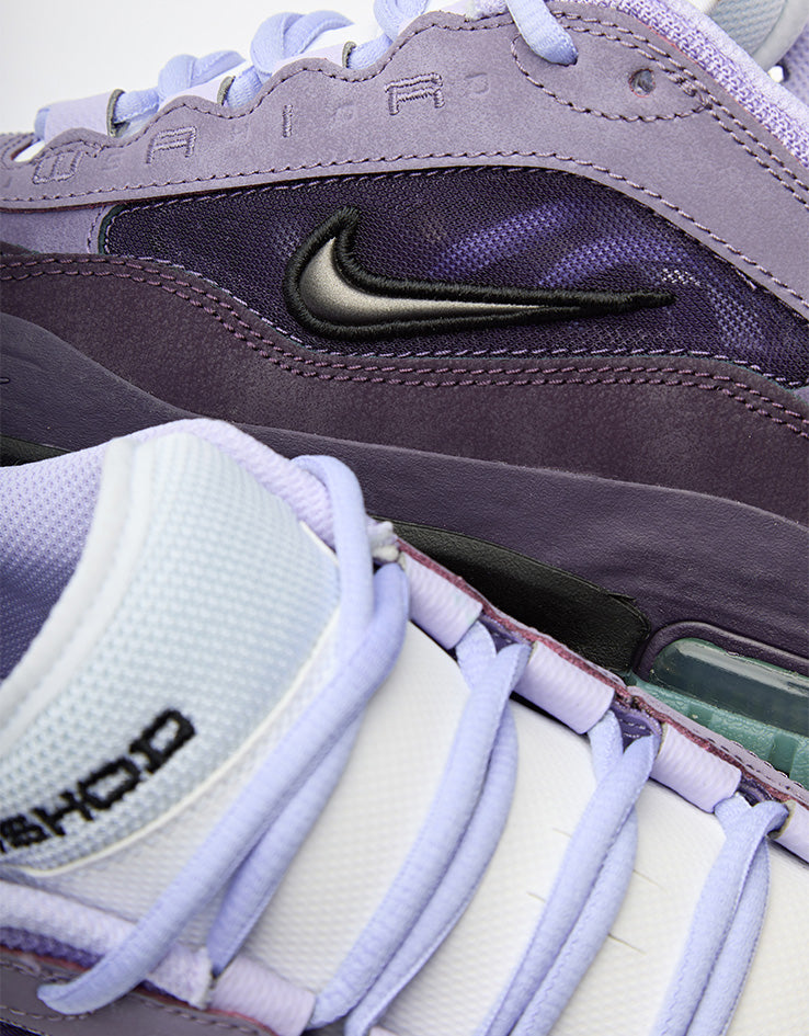 Nike SB Air Max Ishod Skate Shoes - Grand Purple/Black-Noble Purple