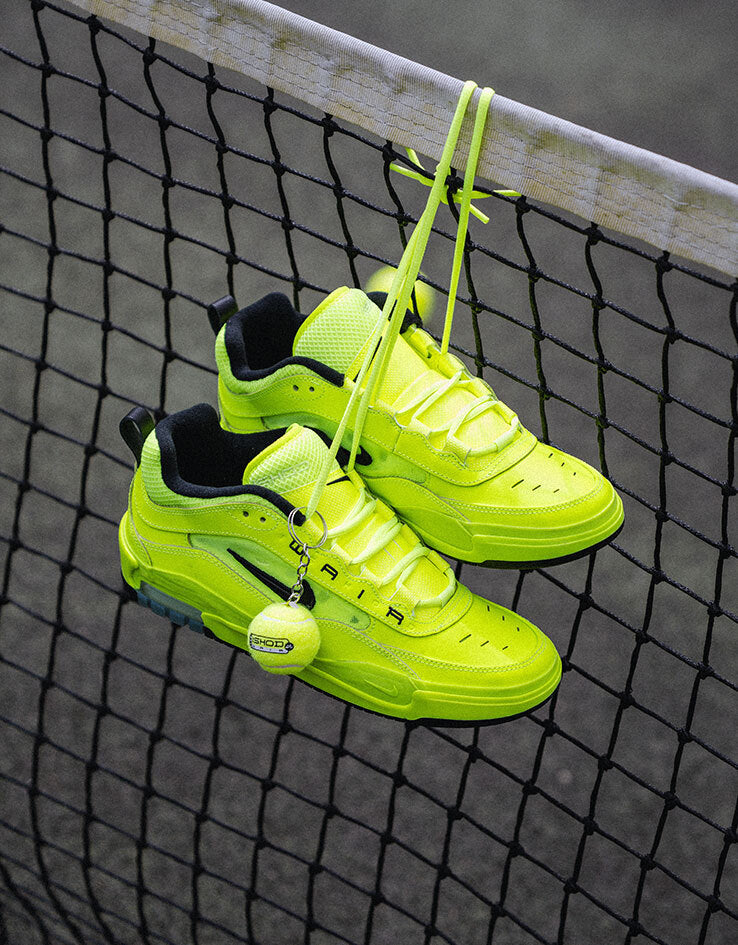 Nike SB Air Max Ishod Premium Skate Shoes - Volt/Black-Volt-Black