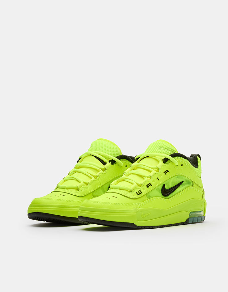 Nike SB Air Max Ishod Premium Skate Shoes - Volt/Black-Volt-Black