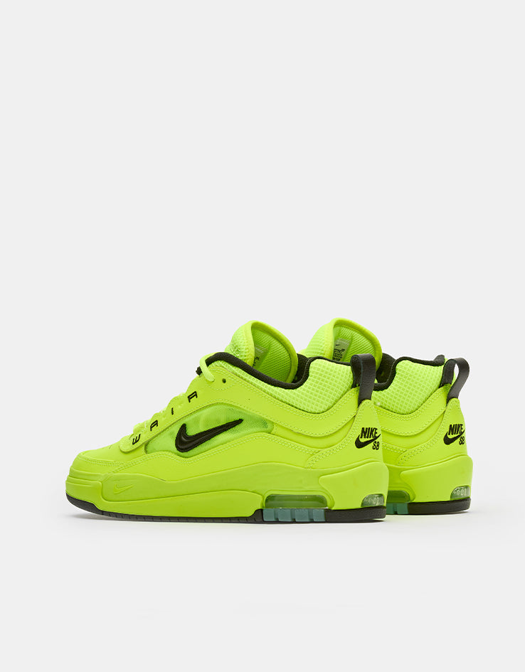 Nike SB Air Max Ishod Premium Skate Shoes - Volt/Black-Volt-Black