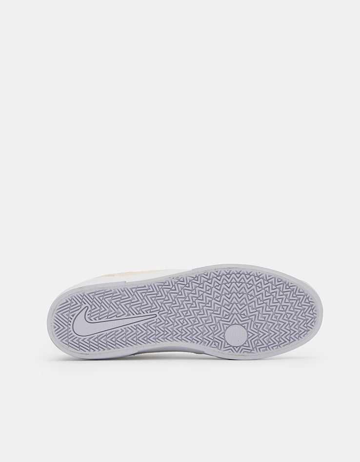 Nike SB Malor Skate Shoes - Phantom/Hydrogen Blue-Summit White-White