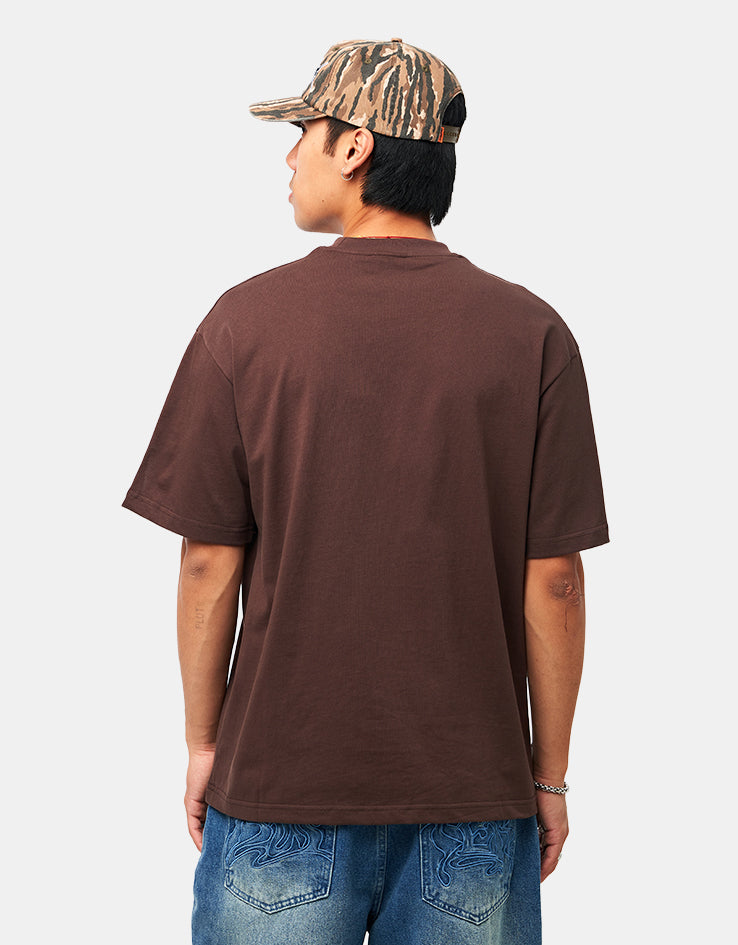 Butter Goods Tide T-Shirt - Chestnut
