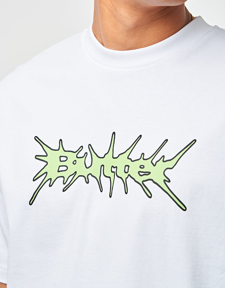 Butter Goods Nail Logo T-Shirt - White