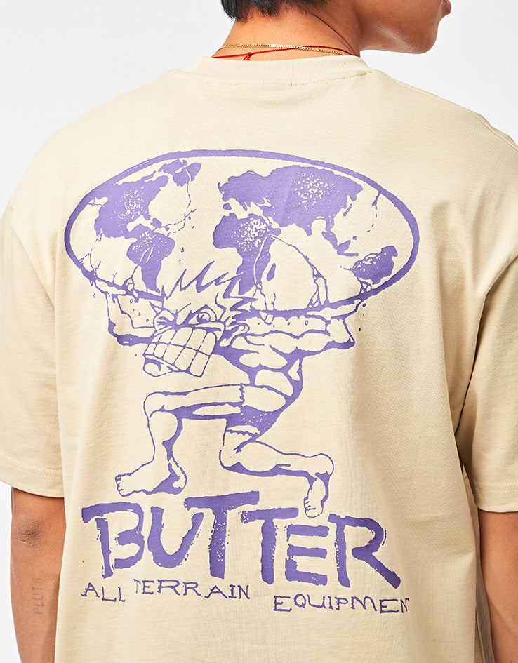 Butter Goods Terrain T-Shirt - Bone