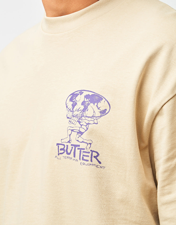 Butter Goods Terrain T-Shirt - Bone