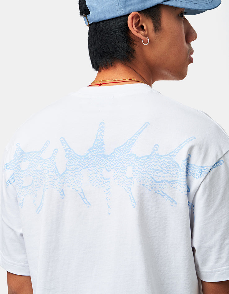 Butter Goods Nail Shoulder Print T-Shirt - White