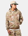 Butter Goods Stars Waffle Zip-Thru Hoodie - Desert Camo