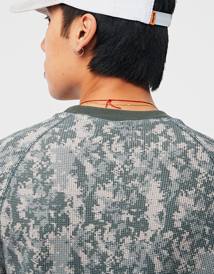 Butter Goods Waffle L/S Top - Digital Camo