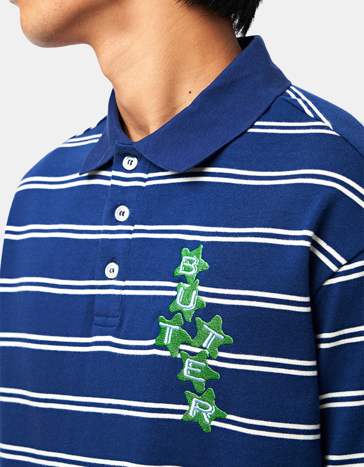 Butter Goods Stars Polo S/S Shirt - Navy