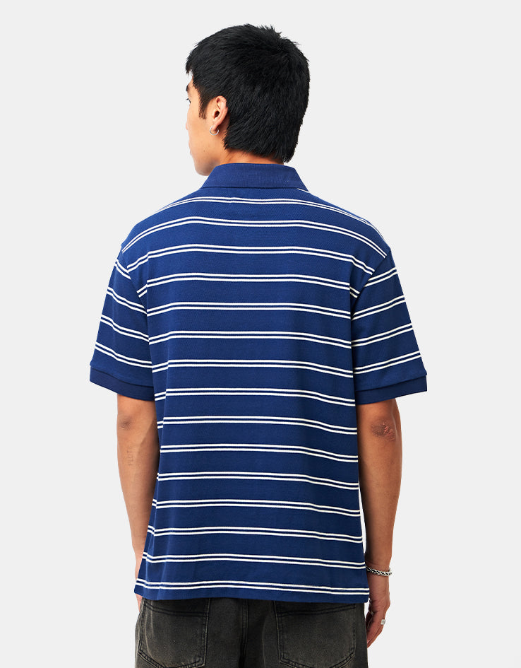 Butter Goods Stars Polo S/S Shirt - Navy