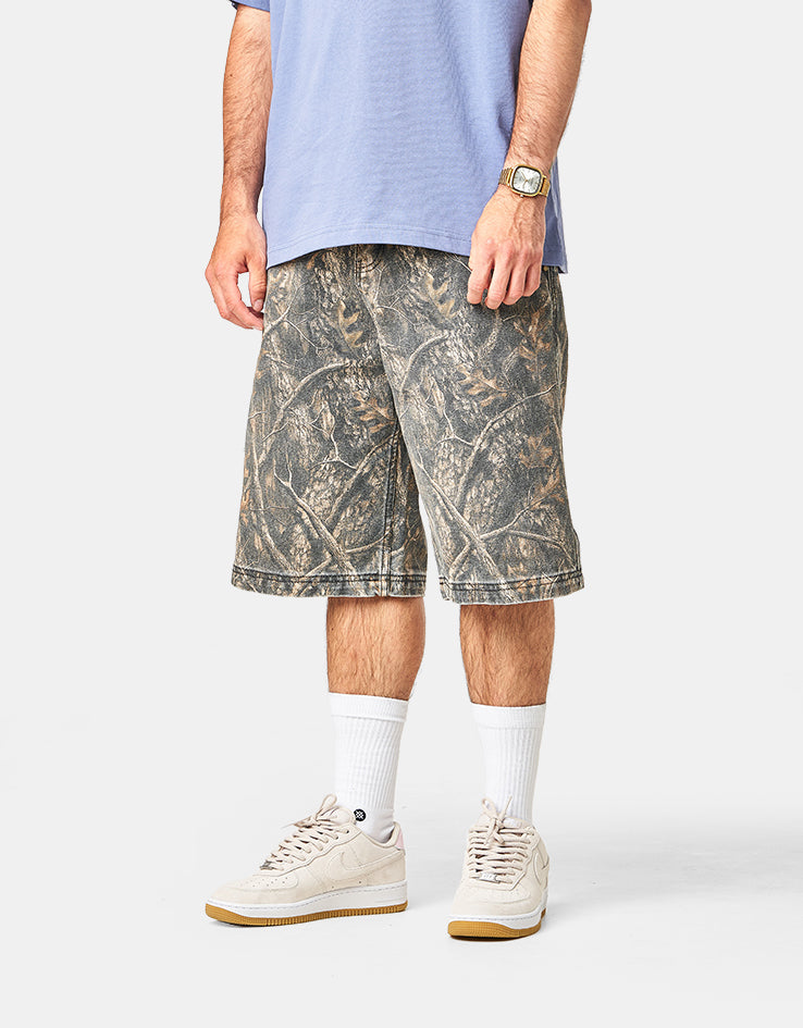 Butter Goods Work Shorts - Forest Camo – Route One