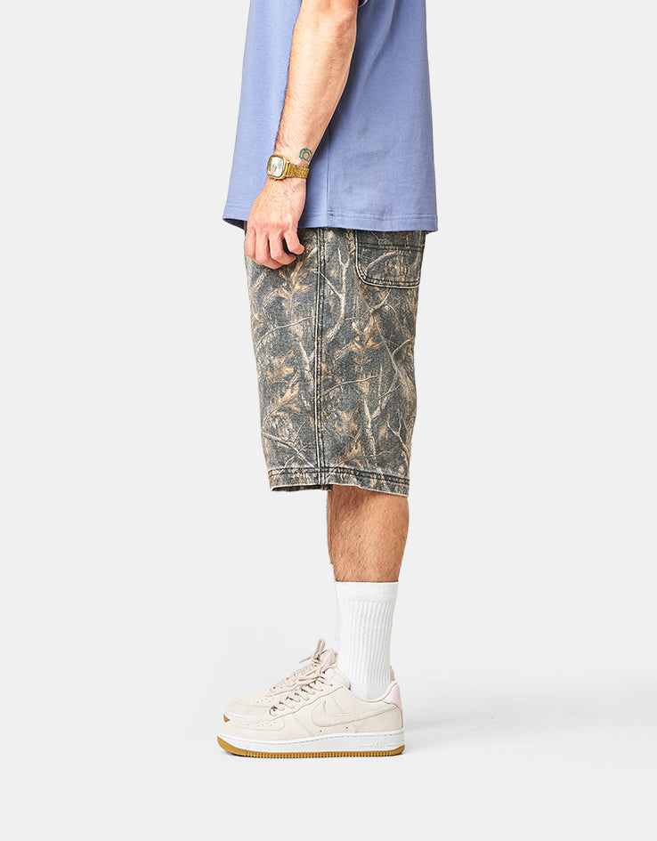 Butter Goods Work Shorts - Forest Camo