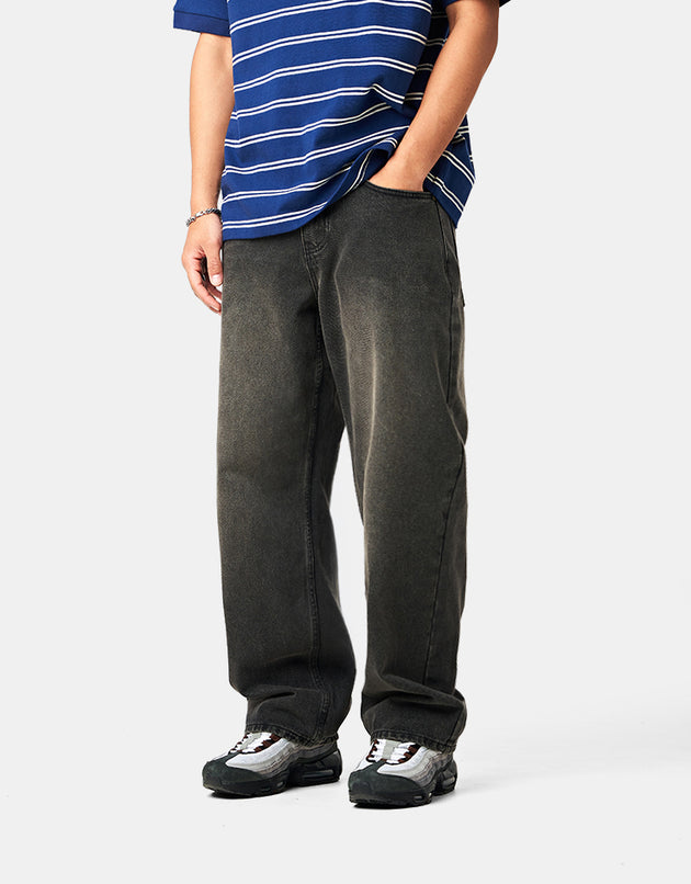 Butter Goods Baggy Denim Jeans - Faded Black