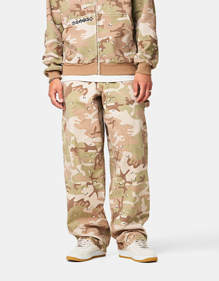 Butter Goods Carpenter Denim Jeans - Desert Camo
