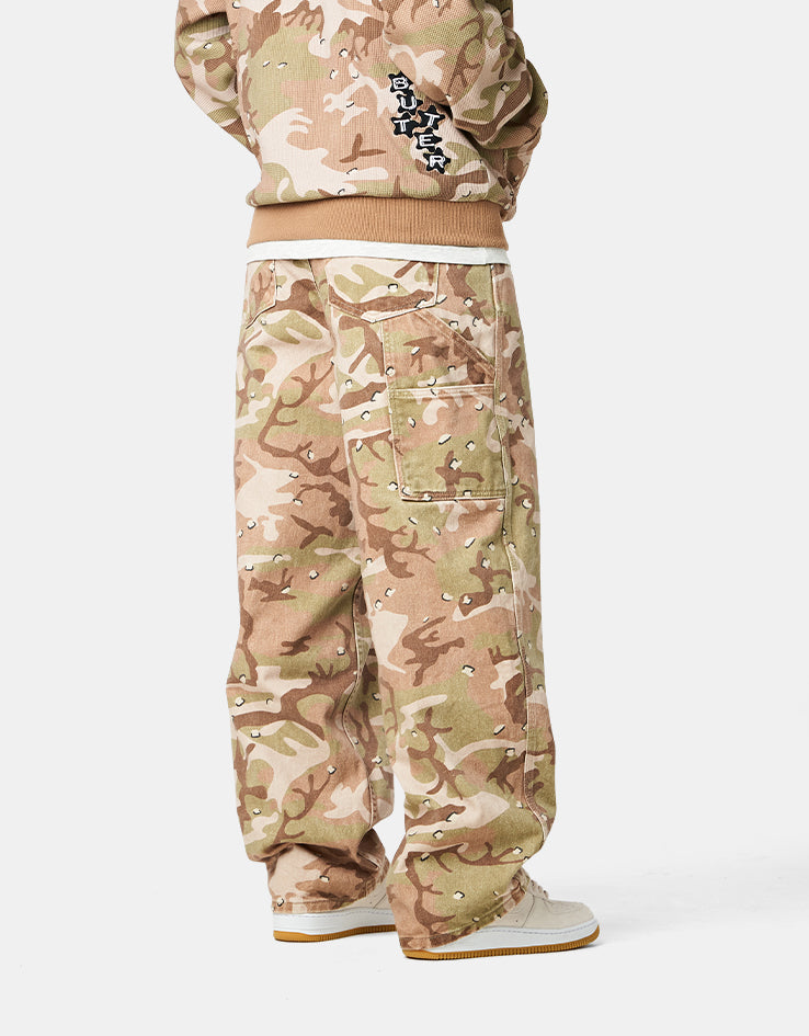 Butter Goods Carpenter Denim Jeans - Desert Camo