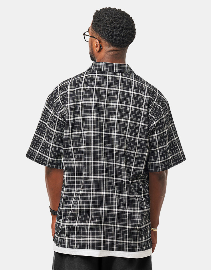 Santa Cruz Flint S/S Shirt - Black Check