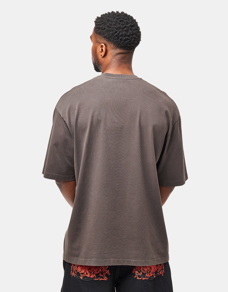 Butter Goods x Daniel Johnston Dragon T-Shirt - Washed Black
