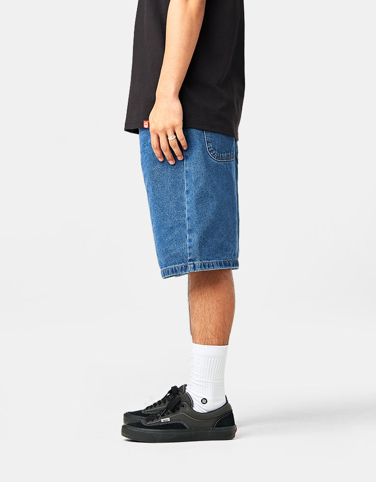Spitfire Bighead Fill Denim Shorts - Medium Stone Wash