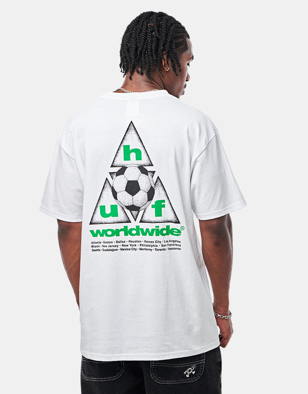 HUF Striker Triple Triangle T-Shirt - White