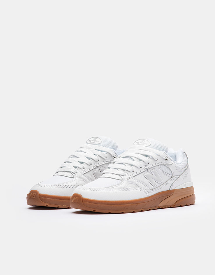 New Balance Numeric 933 Andrew Reynolds Skate Shoes - White/Gum