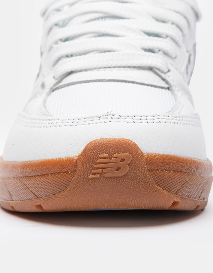 New Balance Numeric 933 Andrew Reynolds Skate Shoes - White/Gum