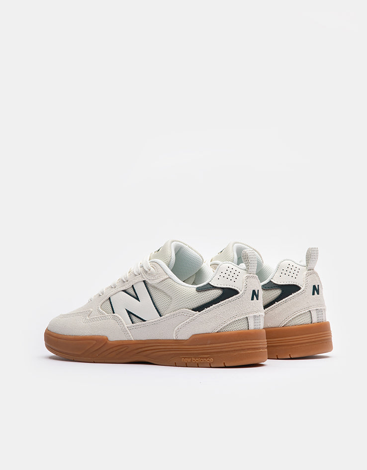 New Balance Numeric 808L Tiago Lemos Skate Shoes - Sea Salt/Green