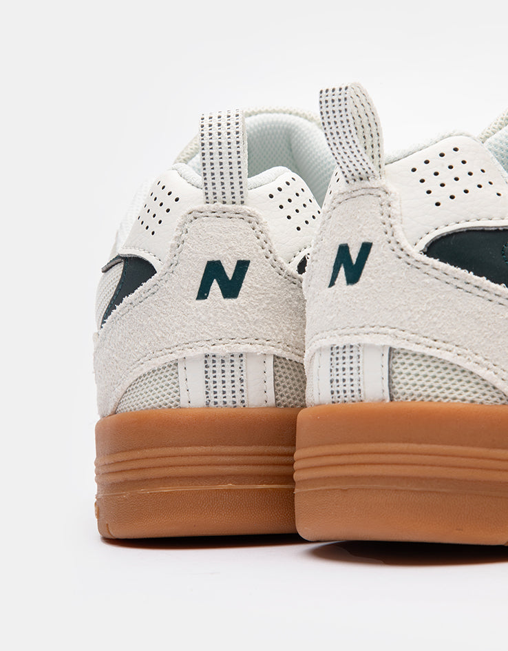 New Balance Numeric 808L Tiago Lemos Skate Shoes - Sea Salt/Green