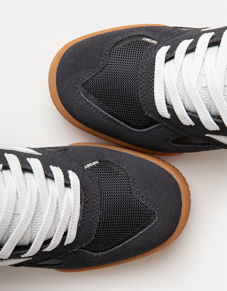 New Balance Numeric 600 Tom Knox Skate Shoes - Dark Grey/White