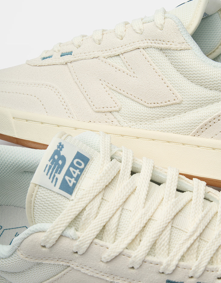 New Balance Numeric 440 Skate Shoes - Sea Salt/Green