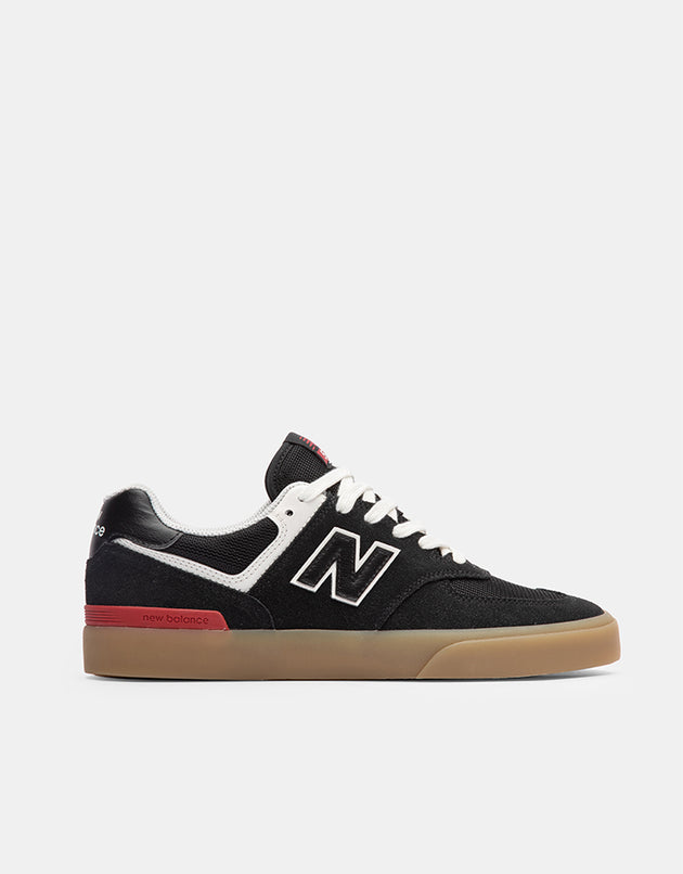 New Balance Numeric 574 Skate Shoes - Black/White