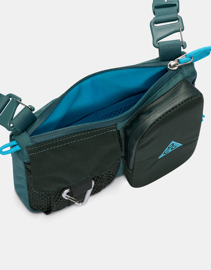 Nike ACG Daymax Cross Body Bag - Mineral Slate/Black Spruce/Baltic Blue