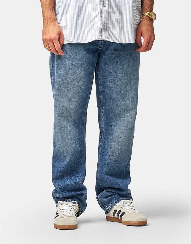 Carhartt WIP Marlow Pant - Blue (Worn Bleached)