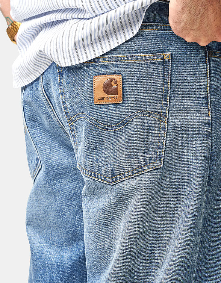 Carhartt WIP Marlow Pant - Blue (Worn Bleached)