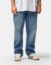 Carhartt WIP Marlow Pant - Blue (Worn Bleached)