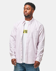Carhartt WIP L/S C-Logo Shirt - Hortensia/White