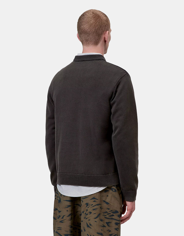 Carhartt WIP Kori Sweater - Black (Garment Dyed)