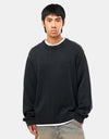 Carhartt WIP Kori Sweater - Black (Garment Dyed)