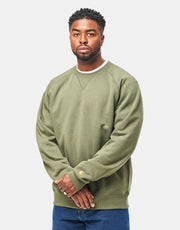 Carhartt WIP Chase Sweat - Leaf/Gold