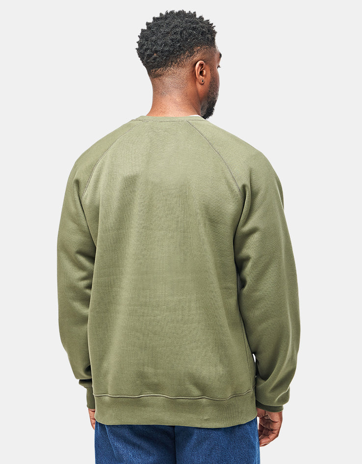 Carhartt WIP Chase Sweat - Leaf/Gold