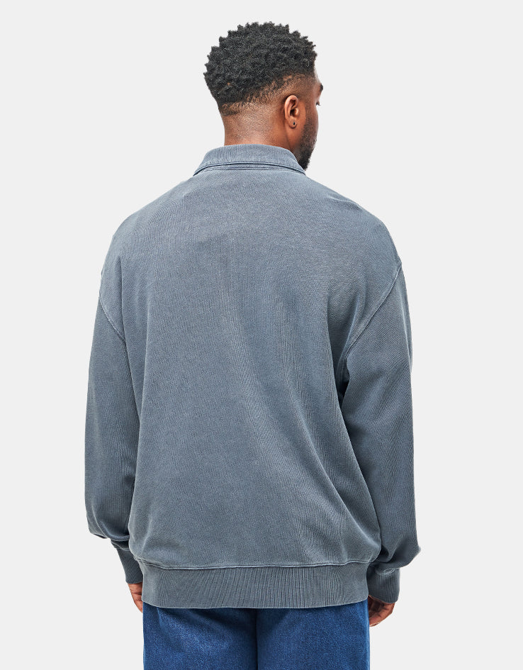 Carhartt WIP Harper Polo - Carbon (Garment Dyed)