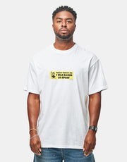 Carhartt WIP S/S Bumper Stickers T-Shirt - White