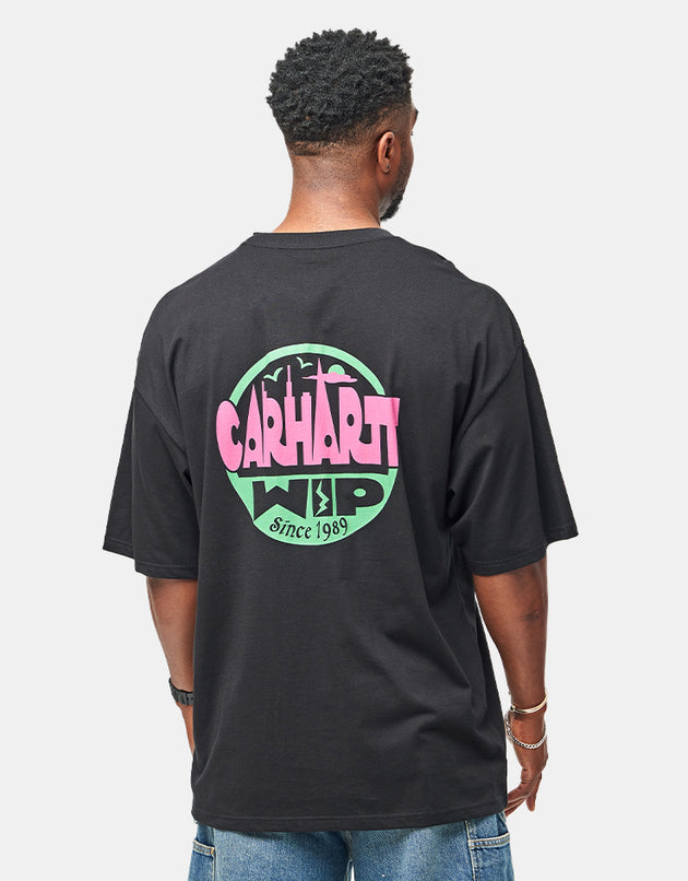 Carhartt WIP S/S Luggage Label T-Shirt - Black