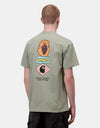 Carhartt WIP S/S Stacked Grapes T-Shirt - Shady Green