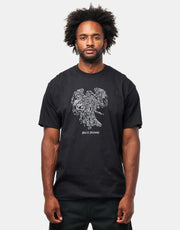 Sci-Fi Fantasy Angel T-Shirt - Black