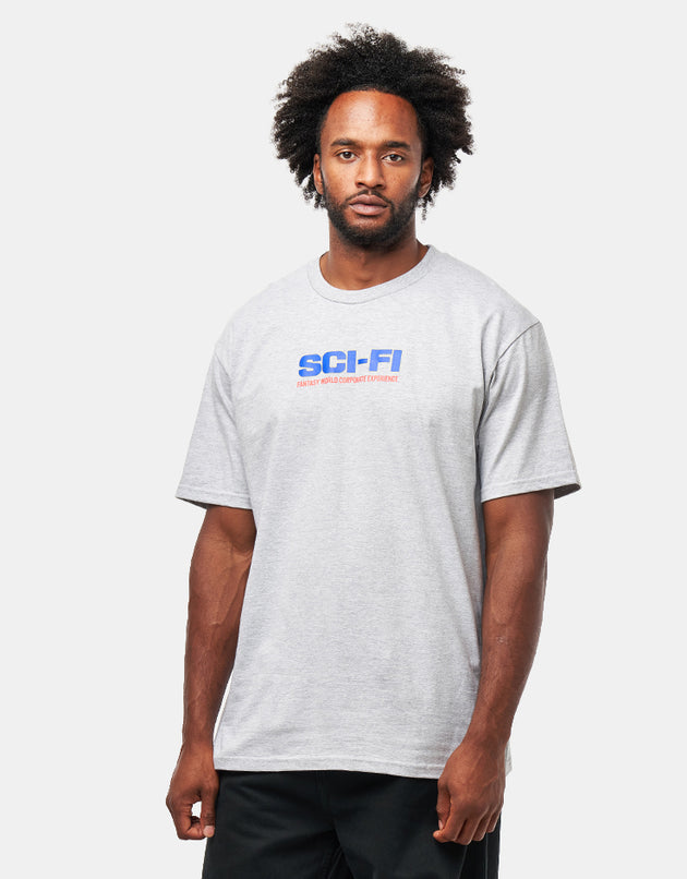 Sci-Fi Fantasy Fantasy World T-Shirt - Heather Grey