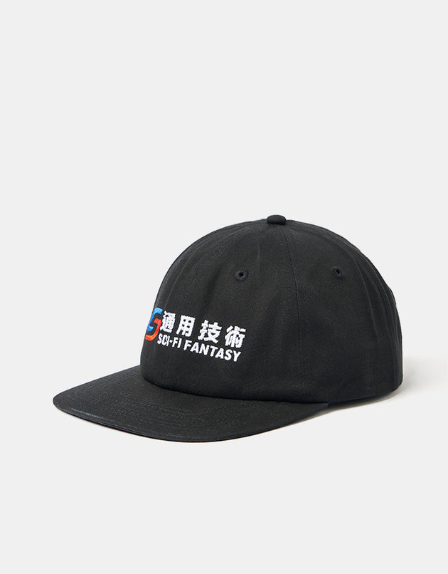 Sci-Fi Fantasy Transit Cap - Black