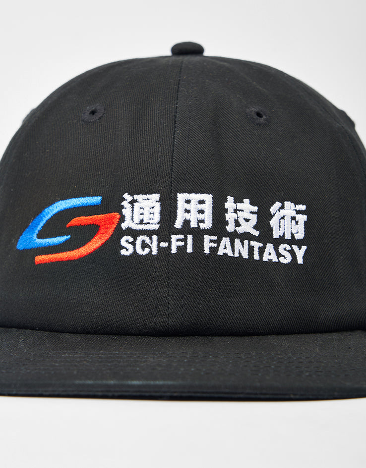 Sci-Fi Fantasy Transit Cap - Black