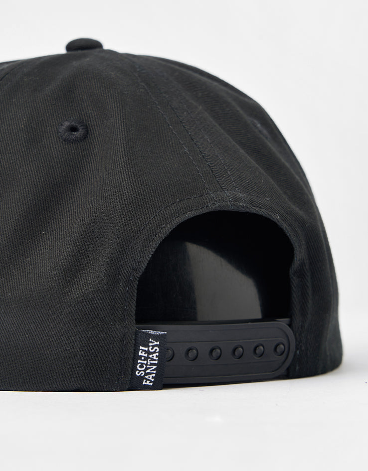 Sci-Fi Fantasy Transit Cap - Black